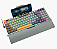 Teclado Mecânico Redragon Olaf, RGB, 78%, ABNT2, Apoio Pulso, Switch Dust-Proof Marrom, Cinza, K648GG-RGB (PT-BROWN) - Imagem 3