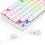 Teclado Magnético Redragon Kumara Pro Lunar White, RGB, USB, Switch Brown, ABNT2, Branco, K552W-RGB-PRO (PT-BROWN) - Imagem 3
