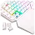 Teclado Mecânico Redragon DitiX, RGB, Switch Azul, 7 teclas programáveis, Apoio para palma destacável,Branco, K601W-RGB - Imagem 2