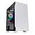 Gabinete Thermaltake Versa S100 TG Snow, Mid-Tower, Lateral Vidro Temperado, Fan 1x120mm, Branco, CA-1Q9-00S6WN-00 - Imagem 1
