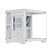 Gabinete Liketec Mad Rock Snow, Mid-Tower, Frente e Lateral Vidro Temperado, Branco, LC-CB3X2-MADROCK-2077 - Imagem 2