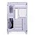 Gabinete Liketec Zeus Pro Glass Snow, Mid-Tower, Frente e Lateral Vidro Temperado, Branco, LC-CB3X3-ZEUS-2121 - Imagem 3