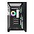 Gabinete Liketec Zeus Pro Glass, Mid-Tower, Frente e Lateral Vidro Temperado, Preto, LC-CB3X3-ZEUS-2089 - Imagem 2