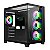 Gabinete Liketec Zeus Pro Glass, Mid-Tower, Frente e Lateral Vidro Temperado, Preto, LC-CB3X3-ZEUS-2089 - Imagem 1