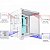 Gabinete K-Mex Space Z, Mid-Tower, Frente e Lateral Vidro Temperado, Branco, CG-W1AD - Imagem 7