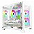 Gabinete K-Mex Space Z, Mid-Tower, Frente e Lateral Vidro Temperado, Branco, CG-W1AD - Imagem 1