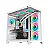 Gabinete K-Mex Ghost Shark, Mid-Tower, Lateral e Frontal Vidro Temperado, Branco, CG-W2J1 - Imagem 1