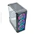 Gabinete K-Mex Boreas Star, Mid-Tower, Lateral Vidro Temperado, Fans RGB 3x120mm, Preto, CG-A1JT - Imagem 4