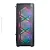 Gabinete K-Mex Boreas Star, Mid-Tower, Lateral Vidro Temperado, Fans RGB 3x120mm, Preto, CG-A1JT - Imagem 3