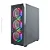 Gabinete K-Mex Boreas Star, Mid-Tower, Lateral Vidro Temperado, Fans RGB 3x120mm, Preto, CG-A1JT - Imagem 2