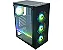 Gabinete K-Mex Asgard Polygon, Mid-Tower, Lateral Vidro Temperado, Fan ARGB 3x120mm, Preto, CG-02Z5 - Imagem 5