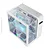 Gabinete K-Mex Cyberpunk, Mid-Tower, Display Digital, Frente lateral e Topo de Vidro Temperado, Branco, CG-W8KI - Imagem 4