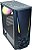 Gabinete K-Mex Jaeger I, Mid-Tower, Lateral Vidro Temperado, Com Fita LED RGB, Preto, CG-01TJ - Imagem 1