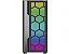 Gabinete K-Mex Multiverso, Mid-Tower, Painel de LED, Lateral Vidro Temperado, Preto, CG-02TT - Imagem 3