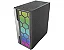 Gabinete K-Mex Multiverso, Mid-Tower, Painel de LED, Lateral Vidro Temperado, Preto, CG-02TT - Imagem 2