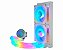 Water Cooler K-Mex Bifrost Infinite Branco, ARGB Rainbow, 240mm, WACD - Imagem 3