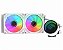 Water Cooler K-Mex WAC8 Branco, ARGB Rainbow, 240mm - Imagem 7