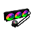 Water Cooler K-Mex Multicolor Preto, RGB, 360mm, WACO - Imagem 2
