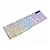Kit Gamer 2 em 1 K-Mex, Teclado KMW52, Mouse MOA8 Rainbow, USB, Branco, B2KMW5228U2CB2X - Imagem 3