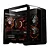 Gabinete K-Mex Cyberpunk, Mid-Tower, Frente Lateral e Topo de Vidro, Display Digital, Preto, CG-48KI - Imagem 1