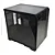 Gabinete K-Mex Cyberpunk, Mid-Tower, Frente Lateral e Topo de Vidro, Display Digital, Preto, CG-48KI - Imagem 5