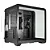 Gabinete K-Mex Cyberpunk, Mid-Tower, Frente Lateral e Topo de Vidro, Display Digital, Preto, CG-48KI - Imagem 9