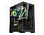 Gabinete K-Mex Poseidon, Mid-Tower, Frente e Lateral Vidro Temperado, Preto, CG11G4RH0010B0X - Imagem 1