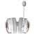 Headset Redragon Luna Lunar White, P3 3.5mm e Adaptadores, Drivers de 53m, Open Back, Microfone Removível, Branco, H540W - Imagem 5
