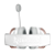 Headset Redragon Luna Lunar White, P3 3.5mm e Adaptadores, Drivers de 53m, Open Back, Microfone Removível, Branco, H540W - Imagem 6