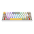 Teclado Mecânico Redragon Fizz Daylight, RGB, 60%, ABNT2, Switch Marrom, Amarelo+Branco+Cinza, K617RGB-YL-WT-GY - Imagem 4