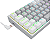 Teclado Mecânico Redragon Fizz RGB Lunar Dusk, RGB, 60%, ABNT2, Switch Azul, Cinza e Branco, K617-RGB-GW (PT-BLUE) - Imagem 2
