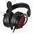 Headset Redragon Luna, P3 3.5mm e Adaptadores, Drivers de 53mm, Open Back, Microfone Removível, Preto, H540 - Imagem 3