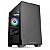 Gabinete ThermalTake S100TG, Mini-Tower, Vidro Temperado, Fonte 600W, 1x Fan, Preto, CA-3Q9-60S1WZ-00 - Imagem 1