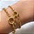 Pulseira Elo Português e Fecho Boia Dourado - Imagem 2