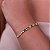 Pulseira  Riviera Dourada Com Fecho Ajustável - Imagem 1