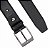 Cinto Masculino Couro Regulagem Preto - Imagem 3