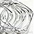 Bracelete Acrílico Transparente - Imagem 1