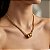 Conjunto Corrente e Pulseira Correntaria com Esfera Dourado - Imagem 3
