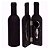Kit de Vinho em Formato de Garrafa com 4 Peças - Imagem 1