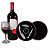 Kit de Vinho 4 Peças em Inox com Estojo de Couro Sintético - Imagem 4