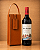 Bolsa Porta Vinho em Couro Sintético + Viña Alberdi 2020 - Imagem 1