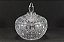 Bomboniere de Cristal Wolff LYS 12x11cm - Imagem 1