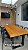 Mesa industrial de tábua de peroba rosa - 2m - Imagem 2