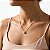 Colar Ponto de Luz com Pedra Brilhante – Folheado a Ouro 18K - Imagem 2