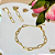 Pulseira Correntaria - Folheada à Ouro 18 k - Imagem 2