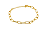 Pulseira Correntaria - Folheada à Ouro 18 k - Imagem 1
