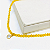 Choker Jade Amarelo Facetado - Pingente Ponto de Luz - Imagem 3