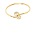 Bracelete Pérola - Folheado à Ouro 18 k - Imagem 2