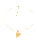 Choker  Pingente Coração - Folheado à Ouro 18 K - Imagem 1