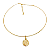 Choker Medalha São Bento - Folheado à Ouro 18 k - Imagem 1